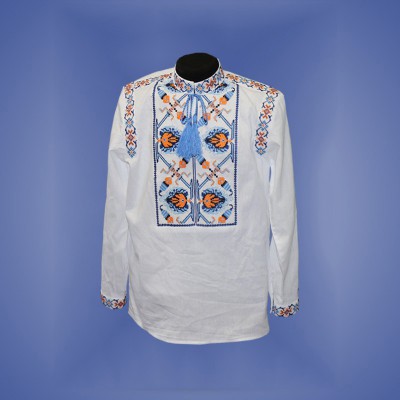 Embroidered shirt for boy "Fantastic Flower" 1